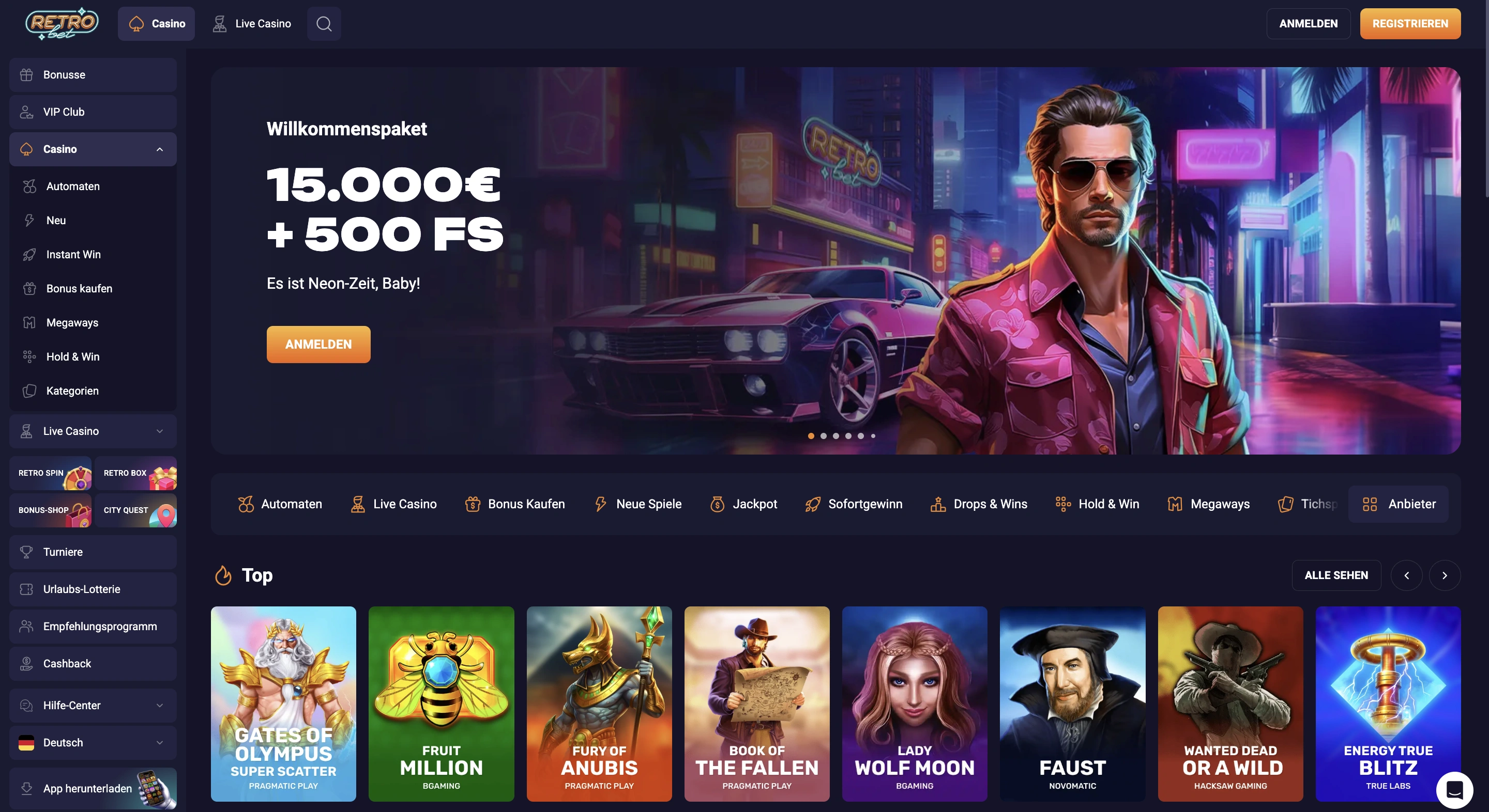 RetroBet Casino verantwortungsvolles Spielen in Deutschland